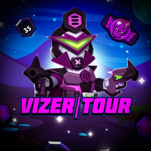 Аватар канала Турниры бравл старс | Vizer tournaments