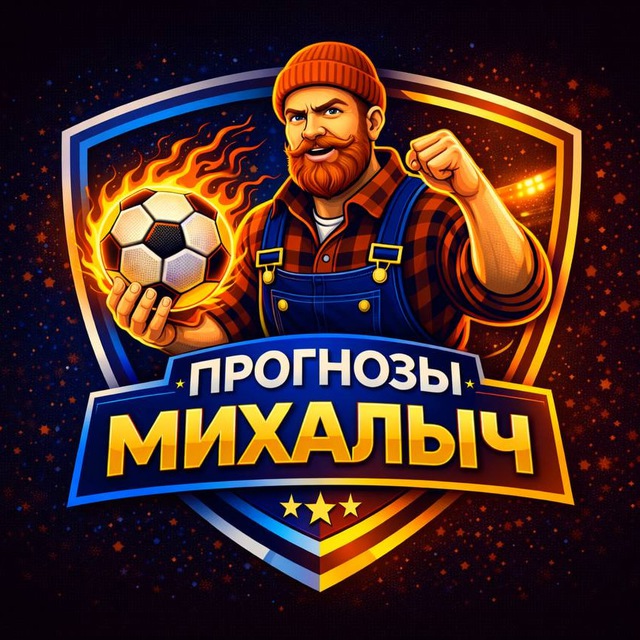 Аватар канала Прогноз ставок на спорт от Михалыча🔞