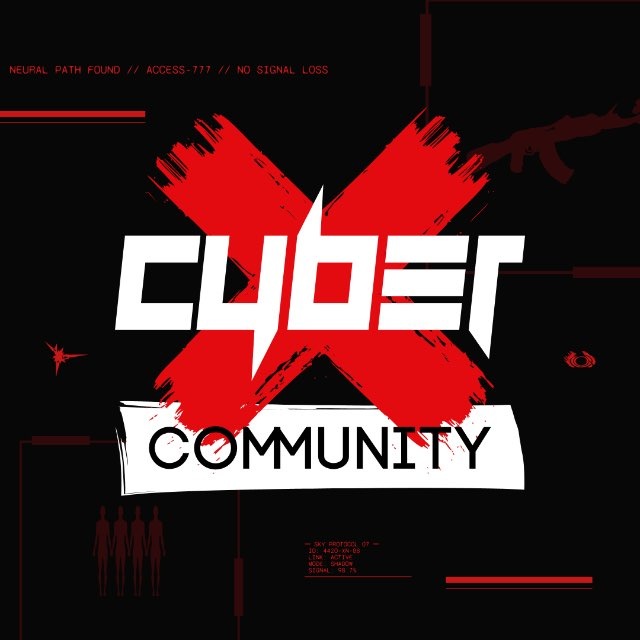 Аватар канала CyberX Community | Сеть компьютерных клубов
