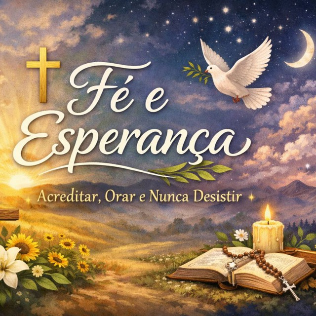 Аватар канала "Fé e Esperança 🙏🌿"