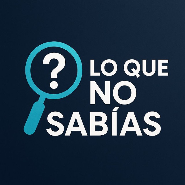 Аватар канала 🔎 Lo Que No Sabías