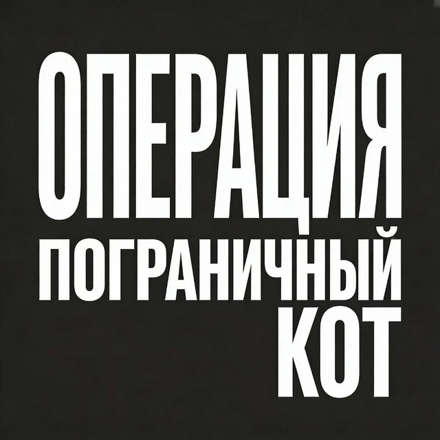 Аватар канала Операция "Пограничный Кот"