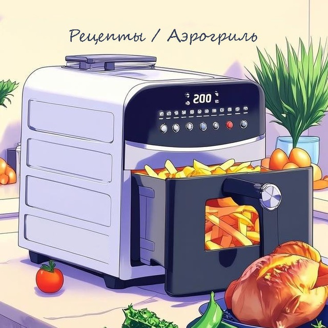 Аватар канала 🔥 Рецепты / Аэрогриль 🔥