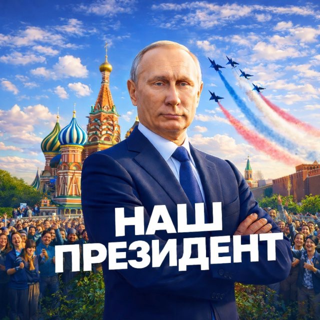Аватар канала НАШ ПРЕЗИДЕНТ🇷🇺