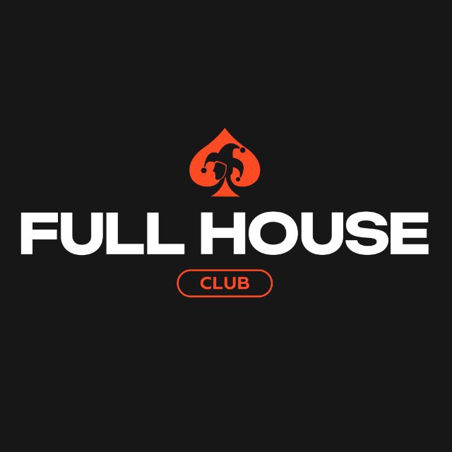 Аватар канала FULL HOUSE CLUB | Новосибирск | Покер не на деньги