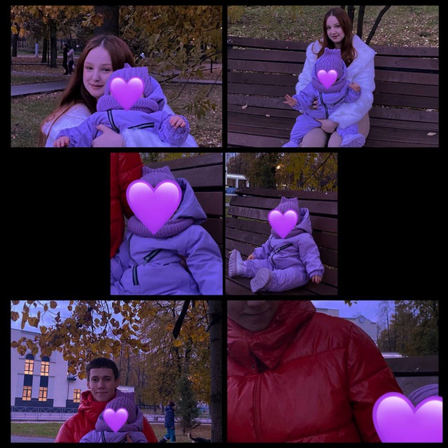 Аватар канала семья в моментах💜💜💜