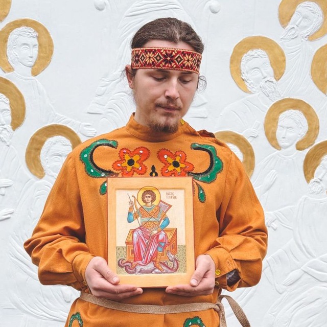 Аватар канала Иконопись в Керкинитиде🪽Максим Хиони иконописиц