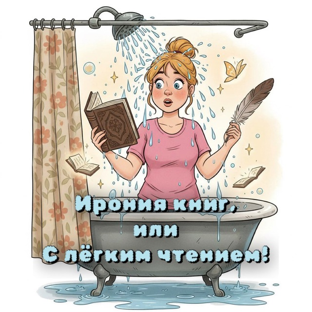 Аватар канала Ирония книг, или С лёгким чтением!