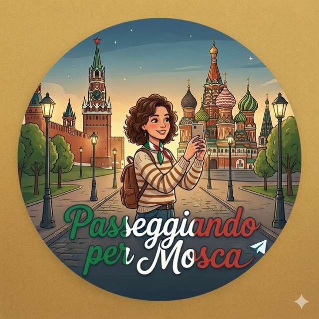 Аватар канала Passeggiando per Mosca 🇷🇺🤝🇮🇹 Гуляя по Москве