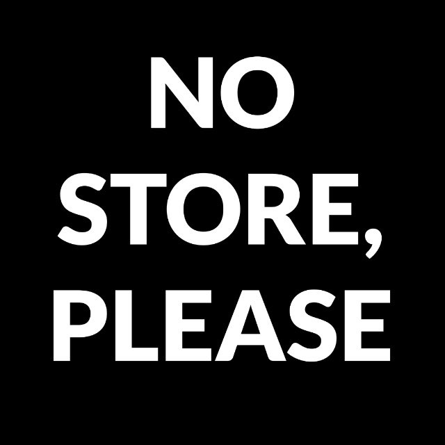 Аватар канала NO STORE, PLEASE