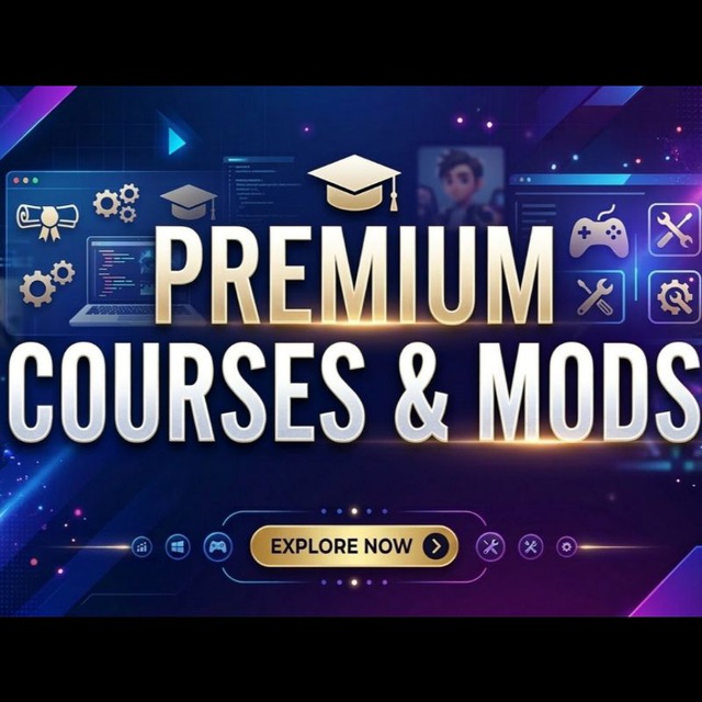 Аватар канала Premium Mods & Courses