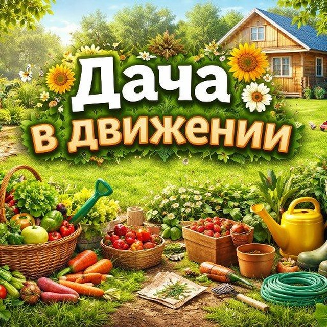 Аватар канала ГРЯДКИ, ЗАРЯДКИ . движении это жизнь.