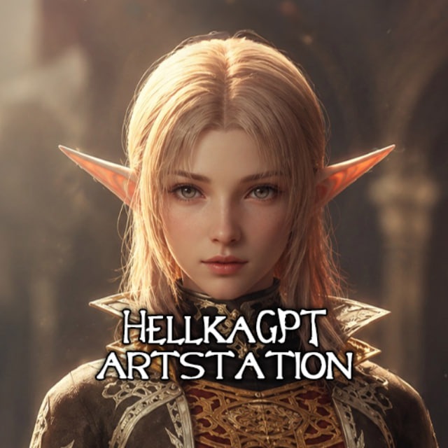 Аватар канала HellkaGPT artstation 🫟