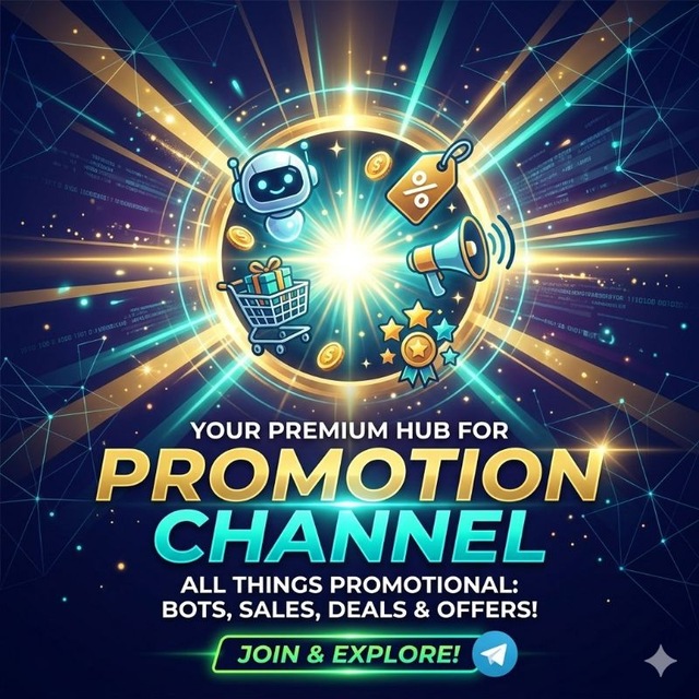Аватар канала 🥇PROMOTION - CHANNEL 💎