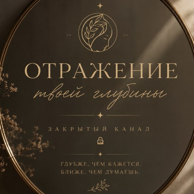 Аватар канала Отражение твоей глубины