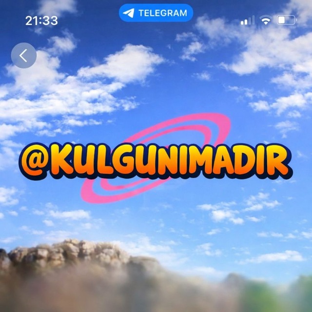 Nimadir Kulgu 😅
