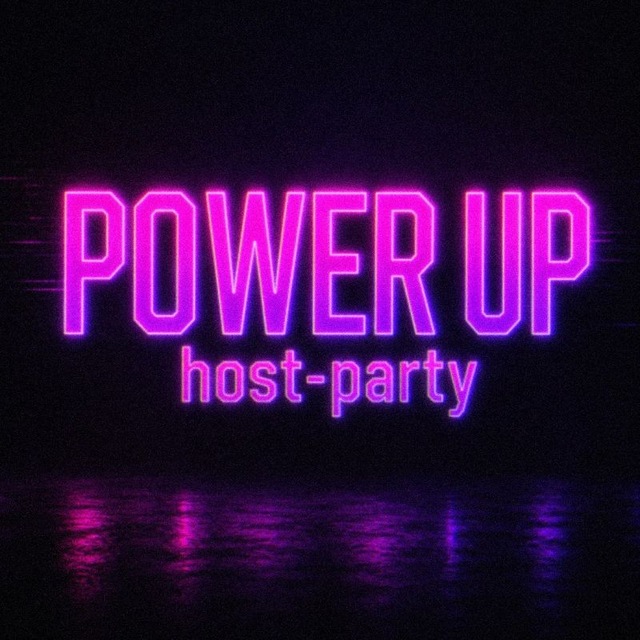 Аватар канала Power Up. Host-party