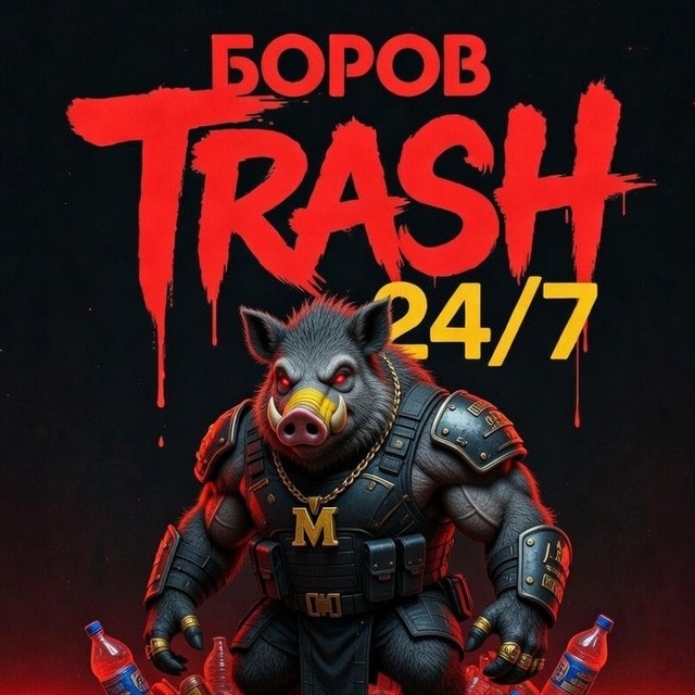 Аватар канала Borov Trash 24/7
