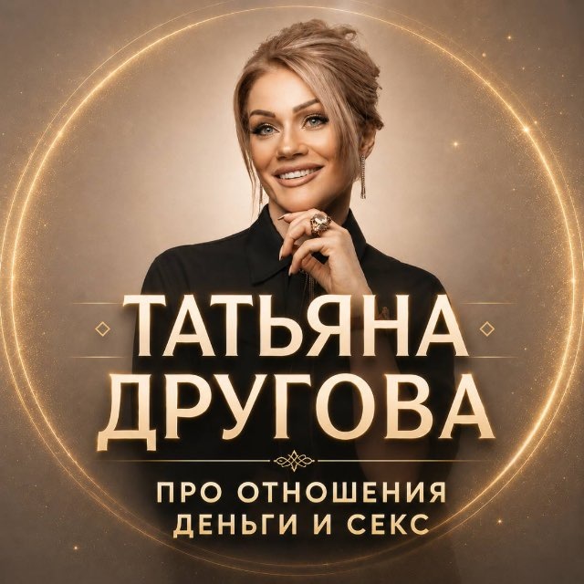 Аватар канала Татьяна Другова про отношения, деньги и секс