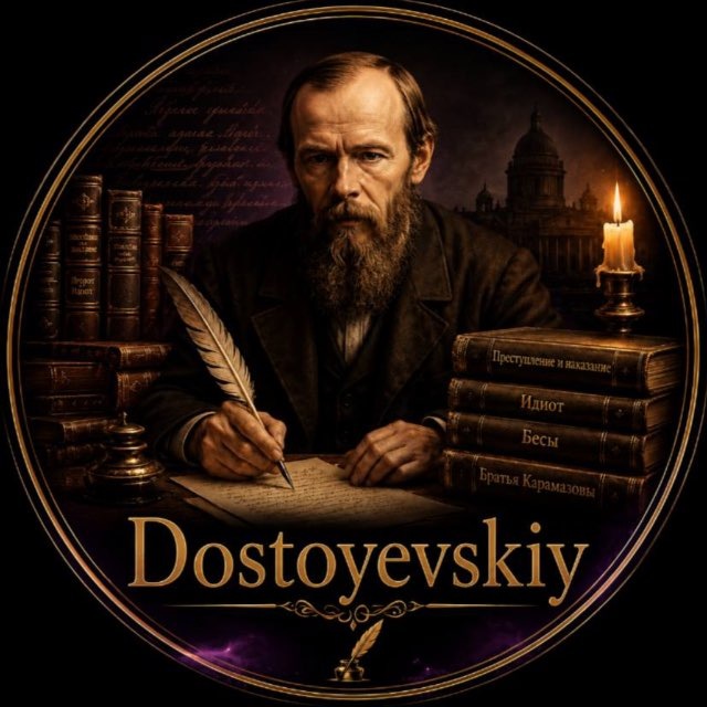 Аватар канала •Dostoyevskiy📚