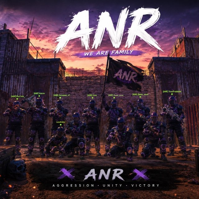 Аватар канала ✨👉КЛАН ANR 👈✨