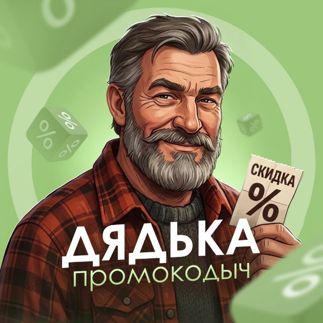 Аватар канала Дядька Промокодыч 💰