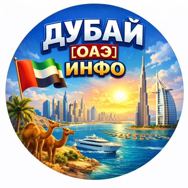 Аватар канала Дубай | ОАЭ 🇦🇪 ИНФО - Новости