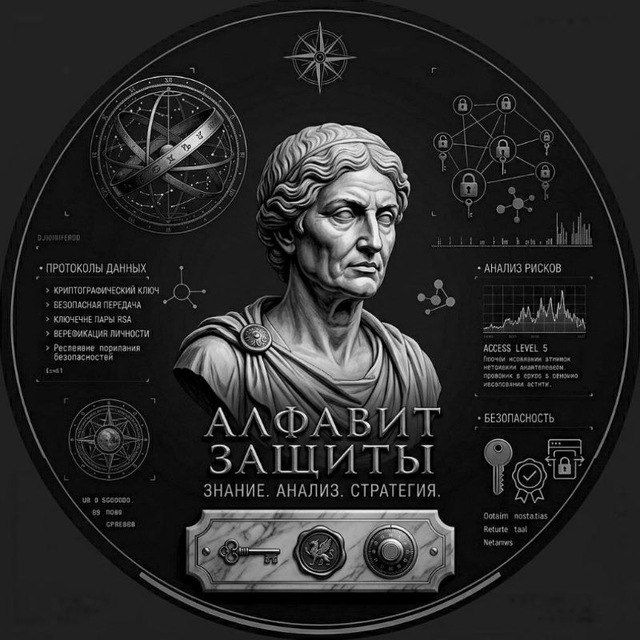 Аватар канала алфавит защиты
