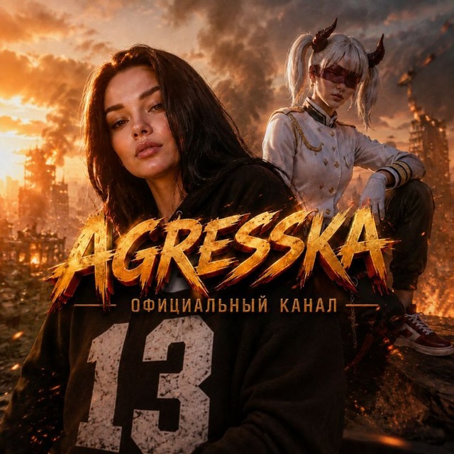 Аватар канала 𝑨𝑮𝑹𝑬𝑺𝑺𝑲𝑨 𝑷𝑼𝑩𝑮