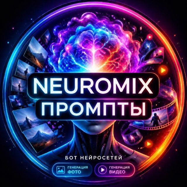 Аватар канала ПРОМПТЫ/NEUROMIX