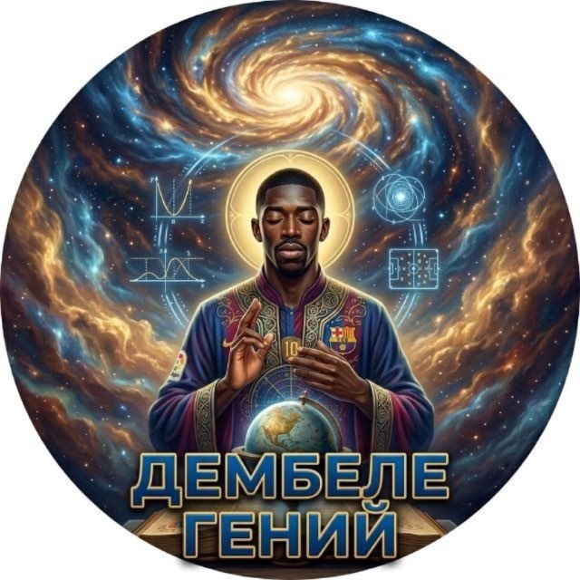 Аватар канала ГЕНИАЛЬНЫЙ ДЕМБЕЛЕ