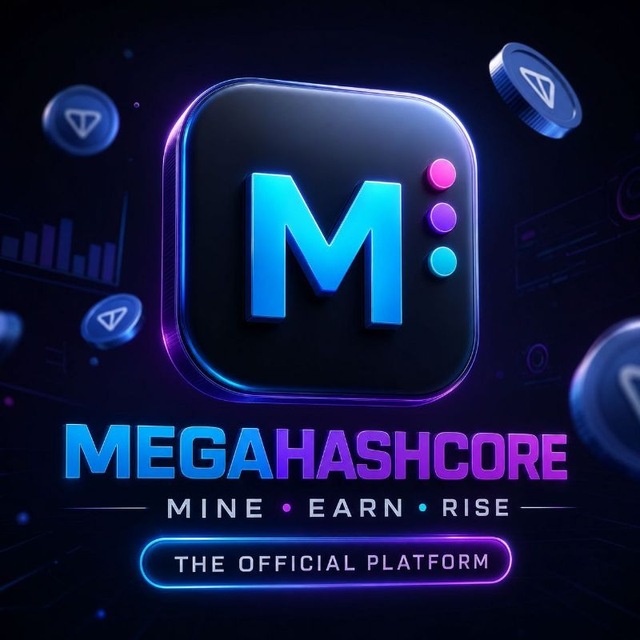 Аватар канала ⛏️ MegaHashCore | Official