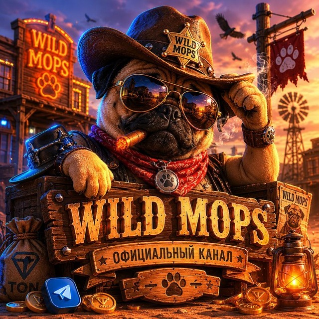 Аватар канала Wild Mops 🐶🌵