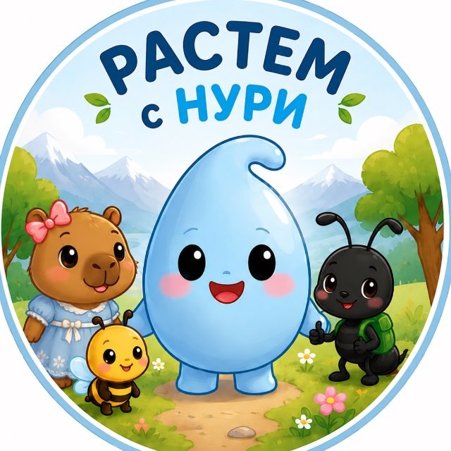 Аватар канала Растем с Нуриком | Исламские мультики